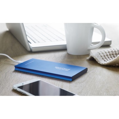 Power Bank  8000 mAh publicitaria en aluminio